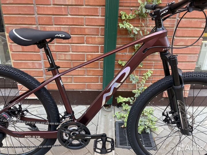 Велосипед новый горный магний прома литая вилка