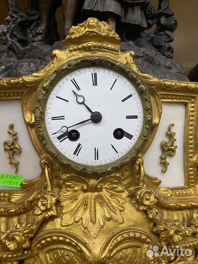 Часы каминные Фтанция 19 век