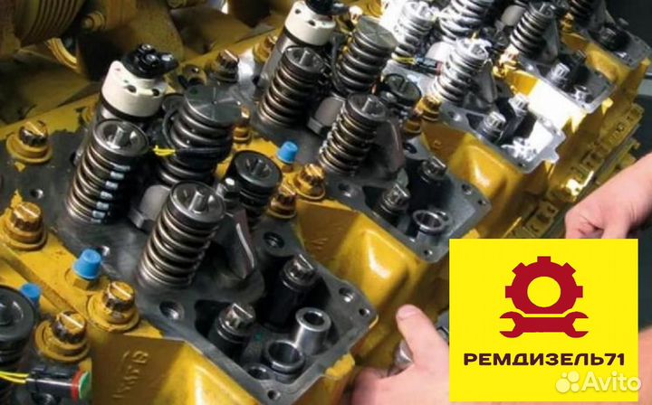 Ремонт дизельных двигателей Cummins, Isuzu, CAT
