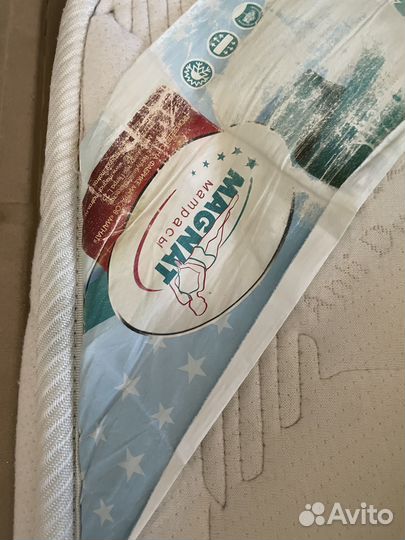 Кровать двухспальная с матрасом 180 200 бу