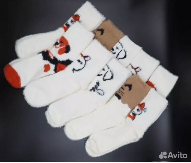 Шерстяные носки