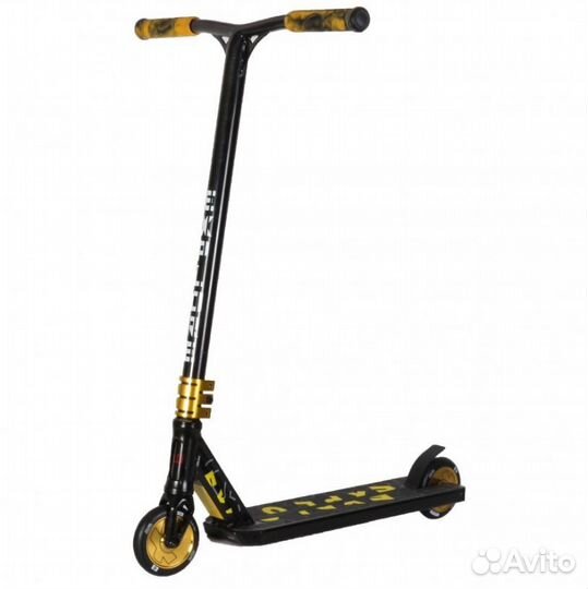 Трюковой самокат Explore booger черный