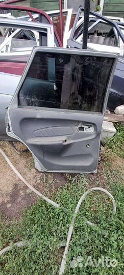 Задняя левая дверь на ваз 2114 цвет кварц