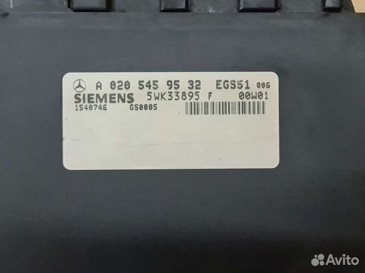 Блок управления АКПП Mercedes W210