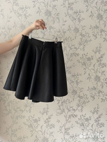 Школьная юбка черная