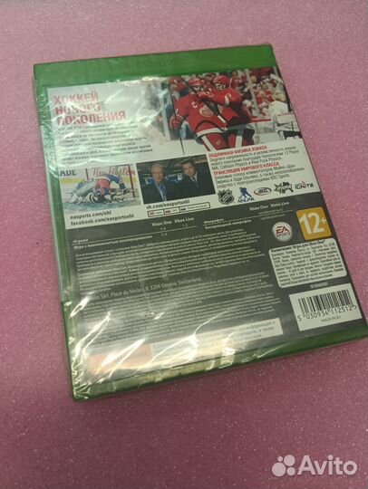 Nhl 15 xbox one диск новый запечатанный