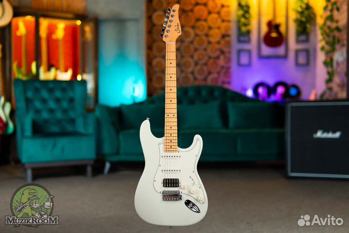 Suhr Classic S ST HSS MN Olympic White