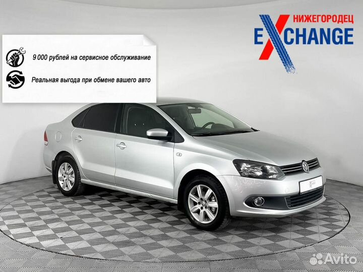 Volkswagen Polo 1.6 AT, 2012, 280 339 км