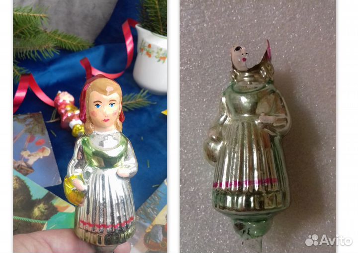 Реставрация елочных игрушек