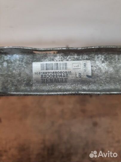 Радиатор основной Renault Modus хэтчбэк 5 дв. 1.6