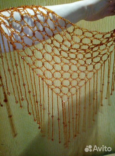 Пояс для занятия восточным танцами из бисера