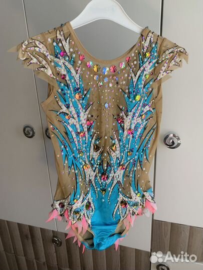 Купальник гимнастический для выступлений 128-140