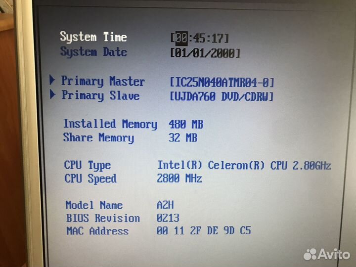 Ноутбук Asus a2500h