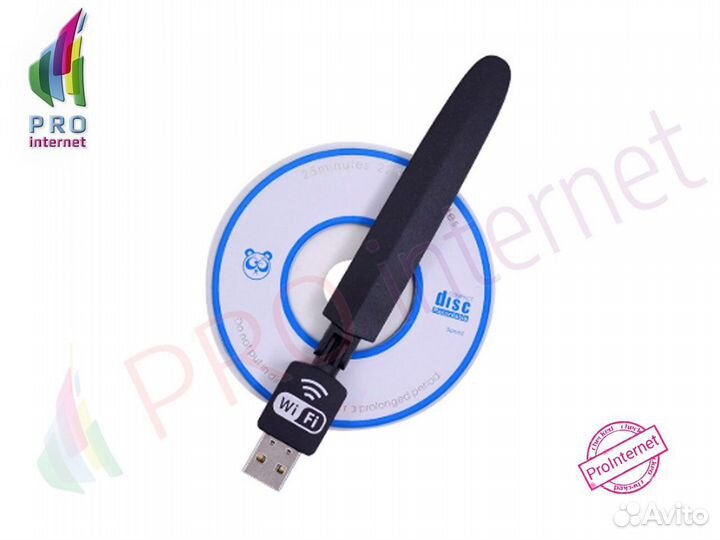 Беспроводный USB wifi адаптер LV-UW10S Black