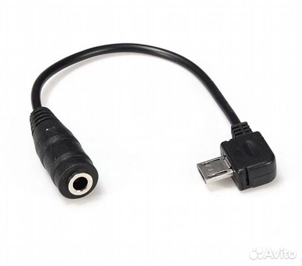 Кабель - переходник Micro USB - Jack 3.5