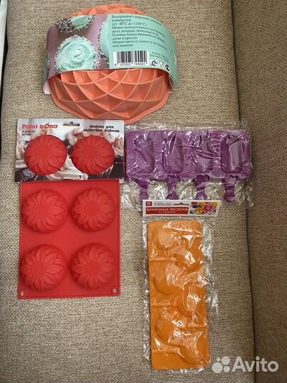 Силиконовые формы для выпечки