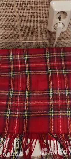 Шарф мохер, шерсть, акрил, вискоза