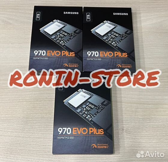 Samsung SSD 2Tb 970 EVO Plus NVMe M.2 MZ-V7S2T0BW