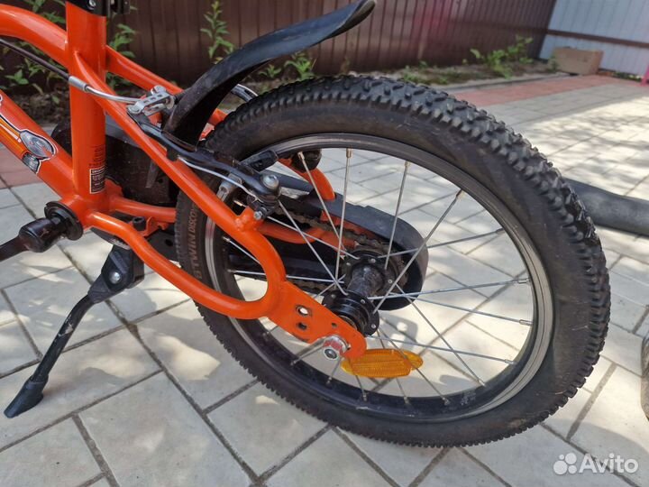 Детский велосипед btwin 16 robot