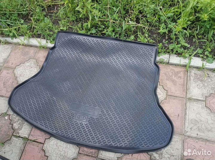 Коврик в багажник kia rio