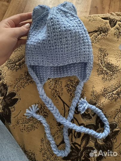 Детские шапочки на заказ ручная работа