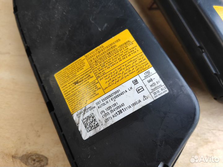 Подушка безопасности в сидение на Опель Астра Джей