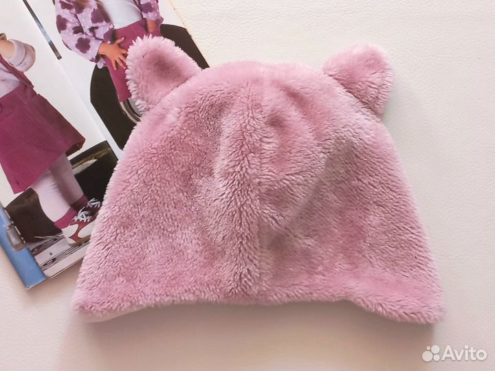 Шапка для девочки 52 54 Швеция