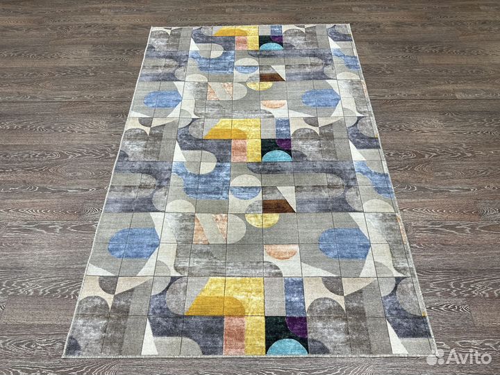 Ковер безворсовый, современный палас 1.5х2.3