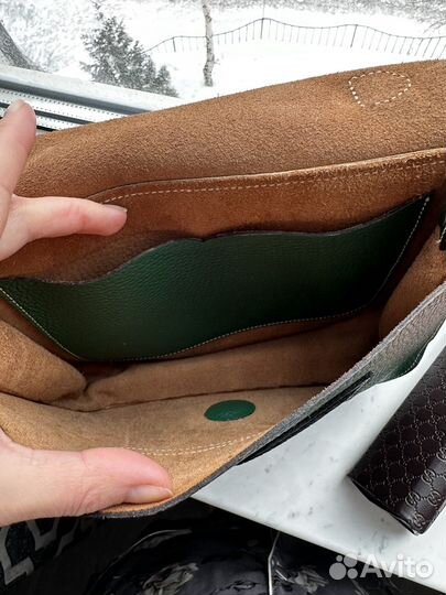 Сумка из натуральной кожи