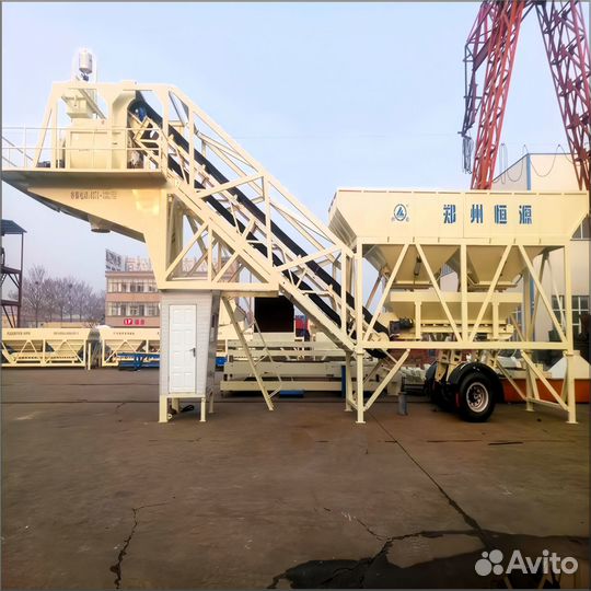 Мобильный бетонный завод yhzs 25