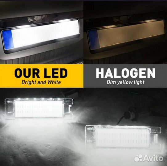 Подсветка номерного знака Opel LED lamp