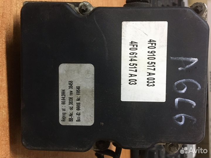 Блок ABC 4F0910517A 4F0614517A