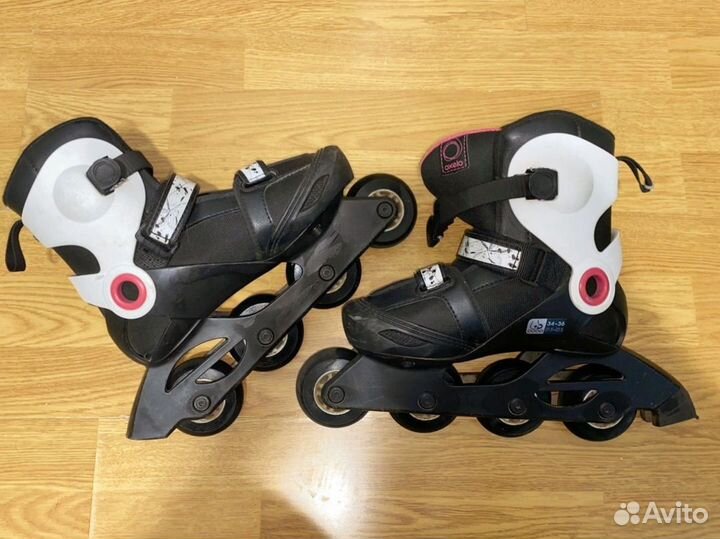 Роликовые коньки детские раздвижные