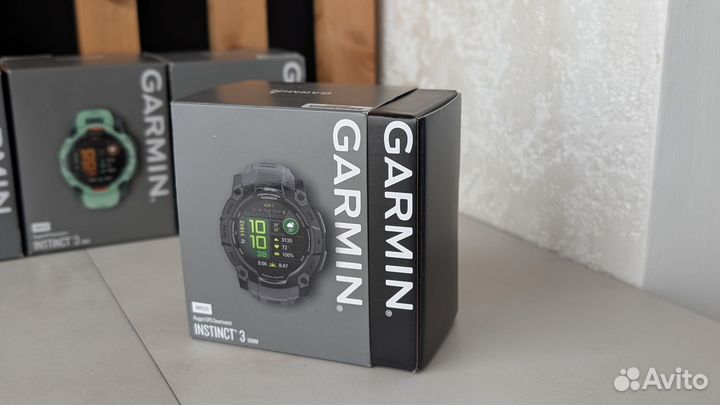 Часы Garmin instinct 3 Amoled Sapphire 50mm