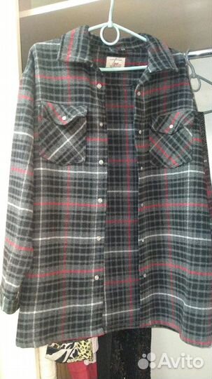 Шерстяная рубашка