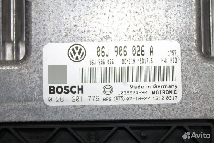 Эбу ECU мозг Volkswagen Passat B6 BZB 1,8 турбо