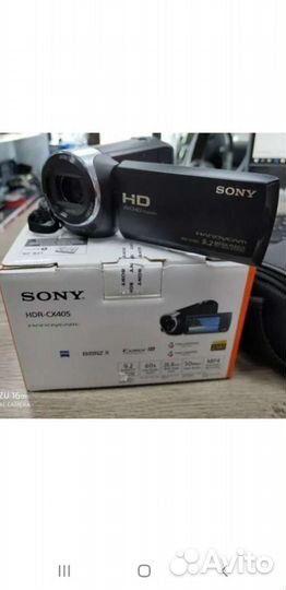 Видеокамера sony hdr cx