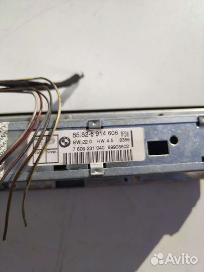 Дисплей магнитолы Bmw X5 E53 2005