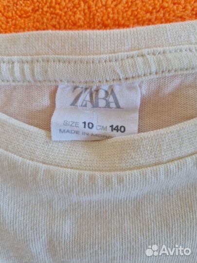 Футболка блузка Zara для девочки р. 140