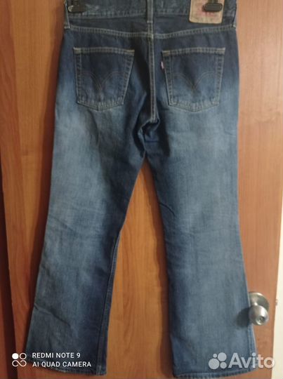 Джинсы levis 559 03/ 32/32 клеш