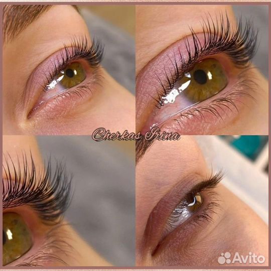 Ламинирование ресниц и бровей, окрашивание