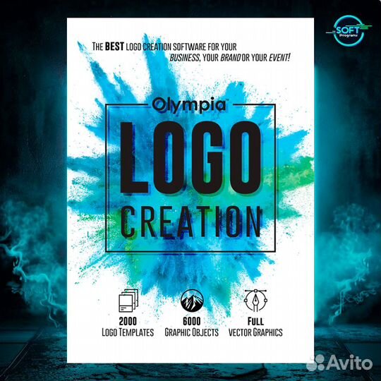 Olympia Logo Creation. Создание логотипа. Бессрочн