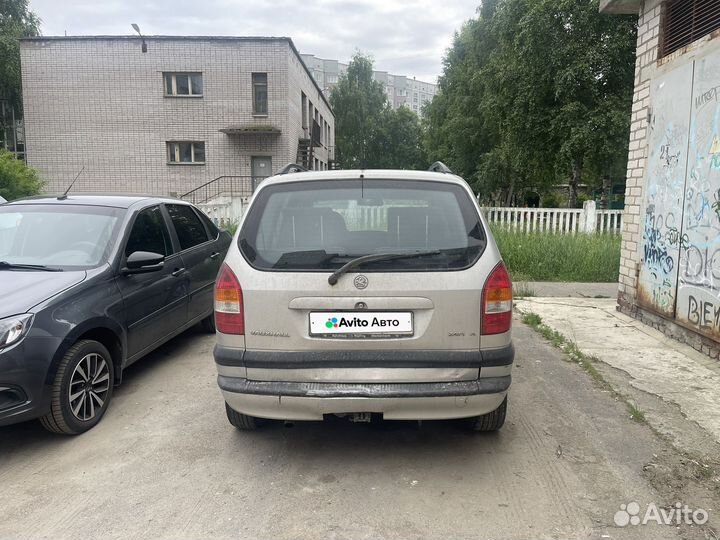 Opel Zafira 1.8 МТ, 2000, 180 000 км