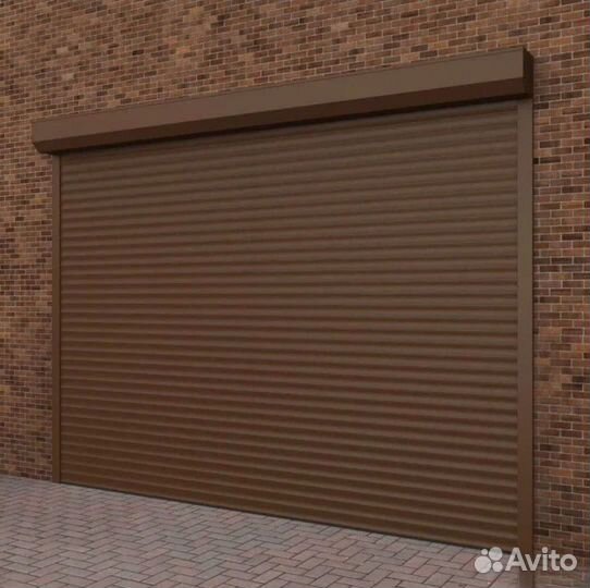 Роллетные ворота новые для больших помещений Под к