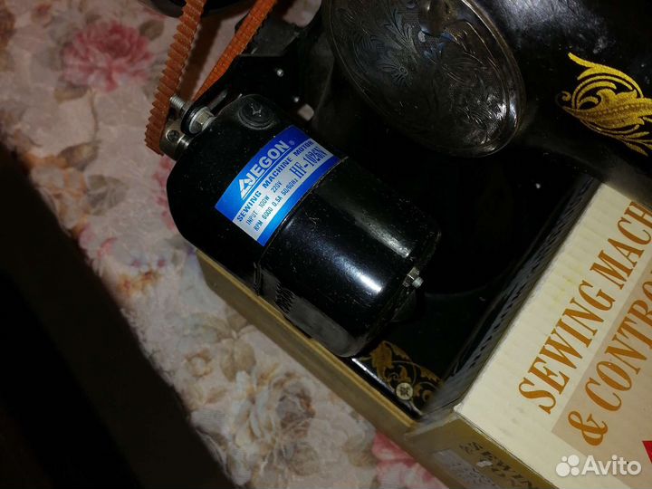 Швейная машина Подольск с электроприводом