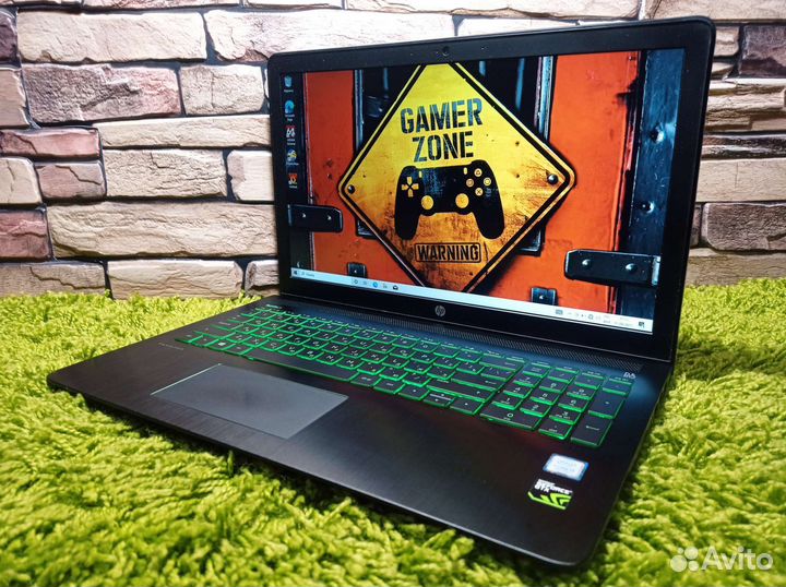 Игровой 16-гиговый HP Core i5 512Gb NVMe GTX 1050