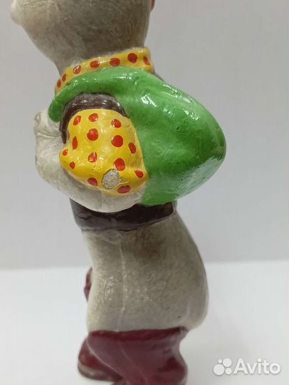 Кот Базилио, кот в сапогах колкий пластик СССР