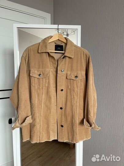 Вельветовая куртка-рубашка Zara