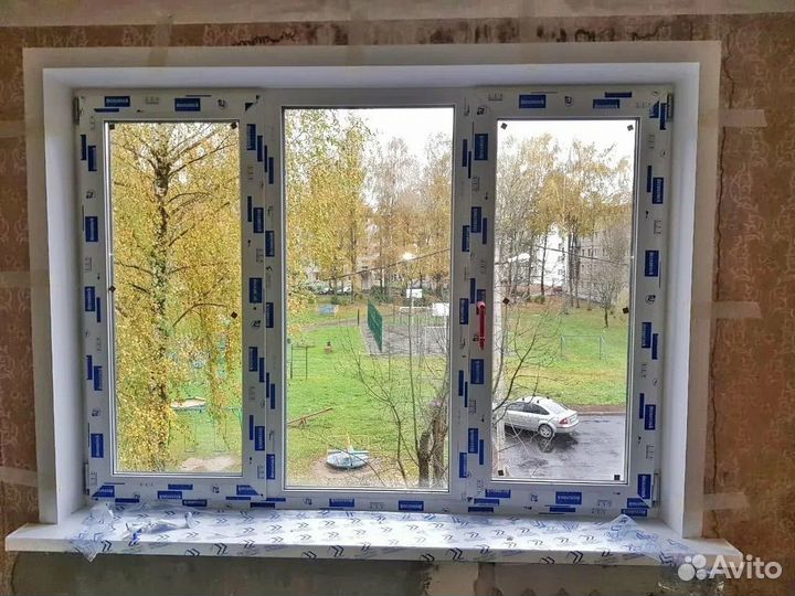 Монтаж окон пвх