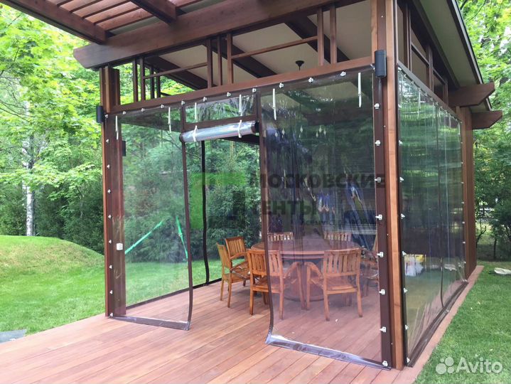 Мягкие окна (для террас, беседок)